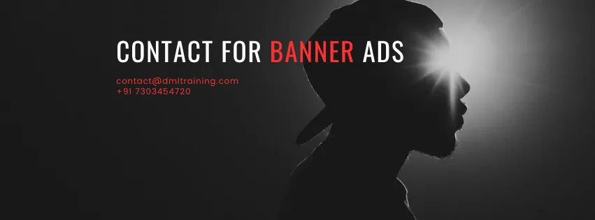 contact for banner ads through DML Training