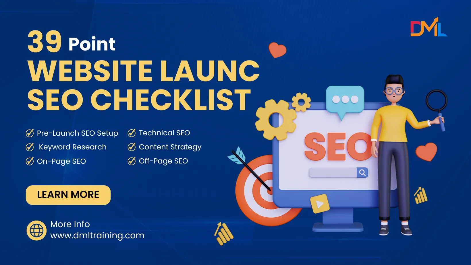 New Website Launch Don’t Skip This 39-Point SEO Checklist